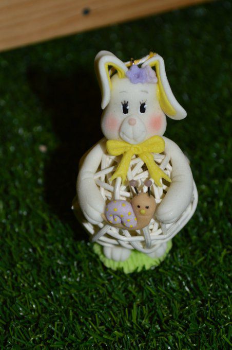 Lapin en rotin