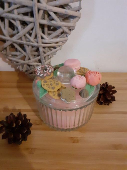 bougie parfumée - gourmandises chocolatées