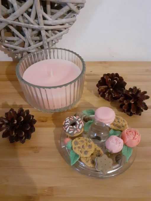 bougie parfumée - gourmandises chocolatées