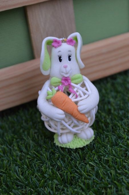 Lapin en rotin