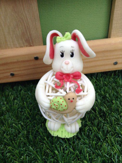 Lapin en rotin