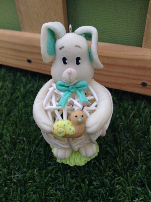 Lapin en rotin